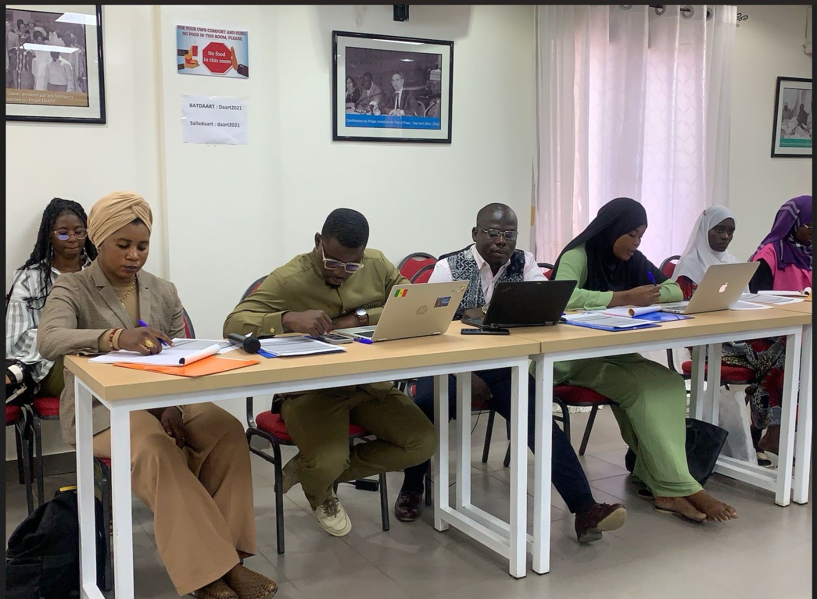 Formation des enquêteurs du projet « L’argent en politique au Sénégal »
