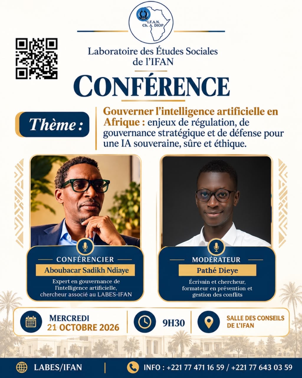 Affiche de la conférence