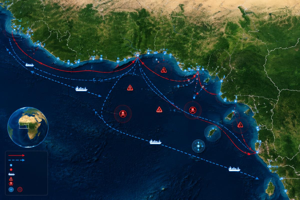 Golfe de Guinée : la sécurité maritime, nouvel enjeu de gouvernance régionale